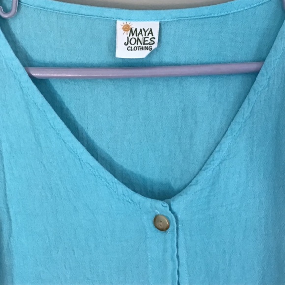 Maya Jones Gauze Crops and Top Size L, NWOT - Picture 4 of 5